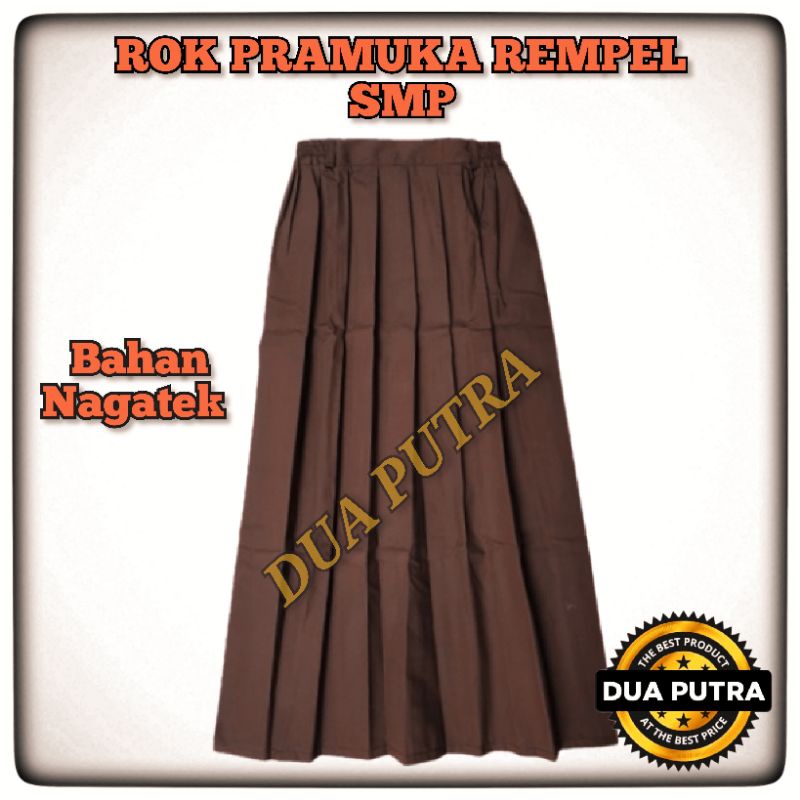 MHB Seragam sekolah SMP rok Pramuka rempel SMP rok sekolah