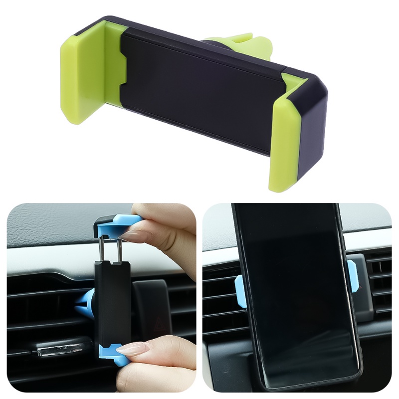 Dudukan Telepon Tempel Ventilasi Udara Mobil Universal360 ° Rotatable Car Mobile Phone Holder Multifungsi Smartphone Stand Braket Ponsel Otomatis Untuk 4-6 inchPhones