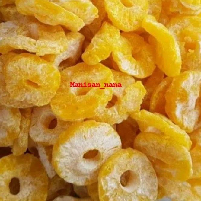 

Baru ｀ MANISAN NANAS MADU / Dried Pineapple Asli Berat 250gram ✪