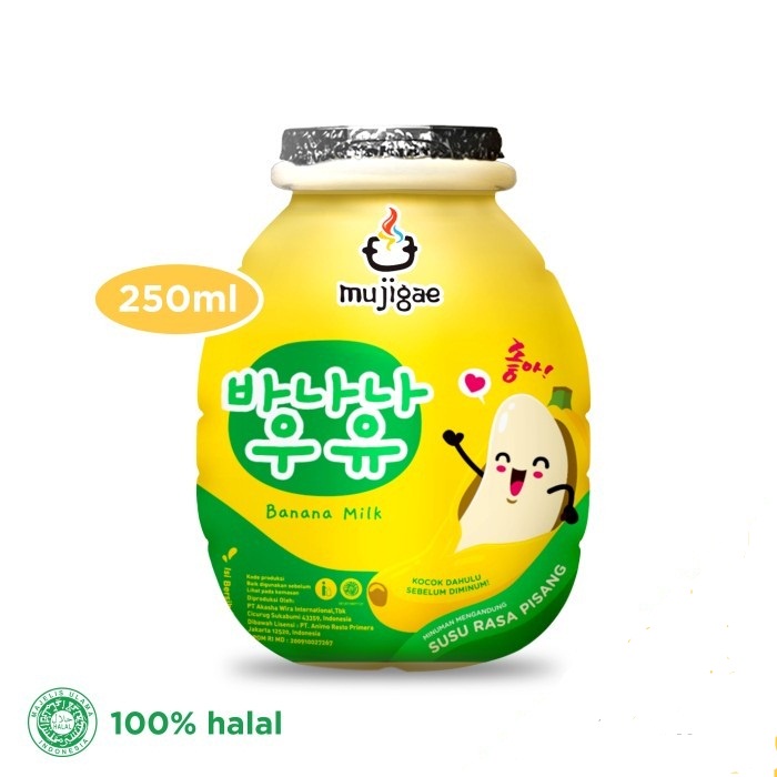 SUSU PISANG MUJIGAE BANANA MILK ORIGINAL 250ML