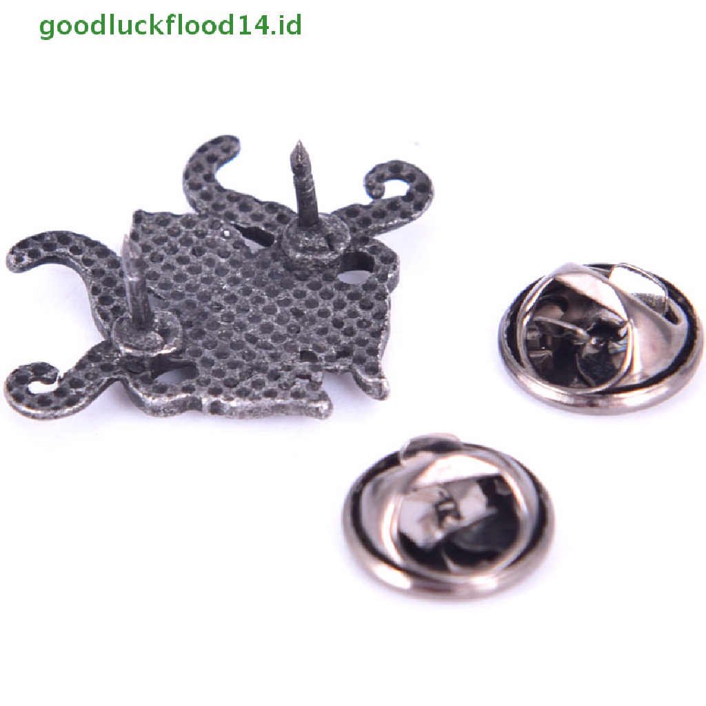 [GOOGFOUR] Cthulhu Badge Bros Kerah Pin Untuk Baju Ransel Topi Perhiasan Dekorasi [TOP]