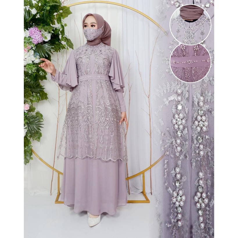 GAMIS EMIRA DRES KOMBINASI SERUTY BABY DOLL MIX PAYET MUTIARA| GAMIS KONDANGAN| GAMIS PESTA| GAMIS TILE| GAMIS MUTIARA| GAMIS CINDERELA| GAMIS MUTIARA