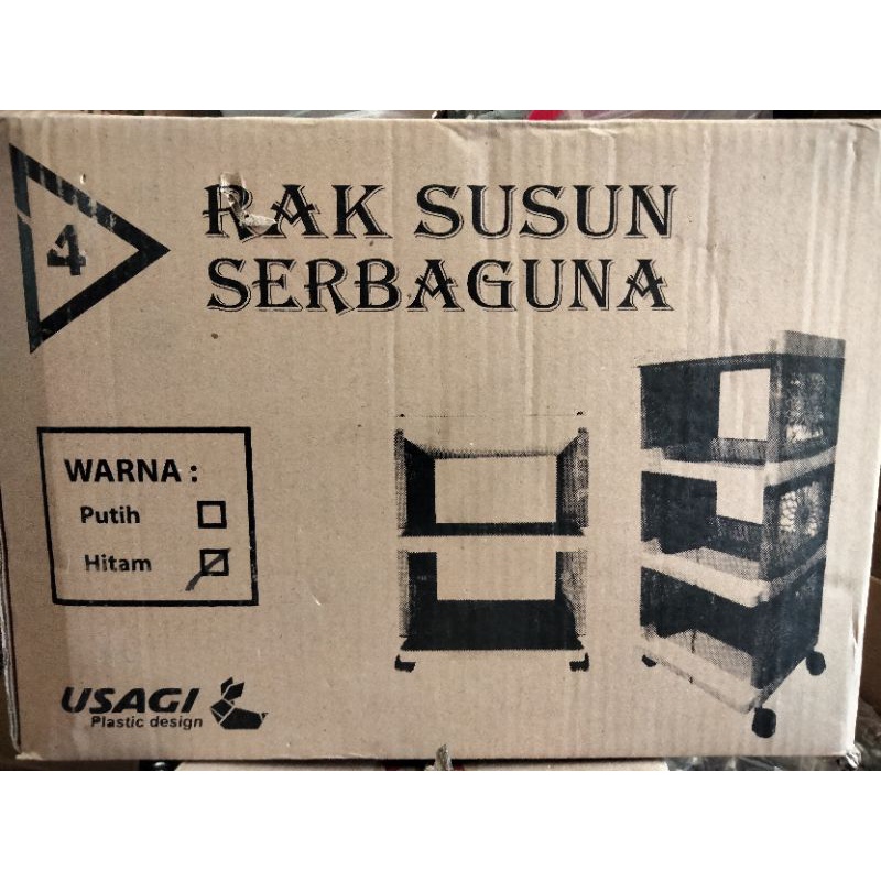 RAK APARTEMEN/RAK SUSUN SERBAGUNA 4 SUSUN
