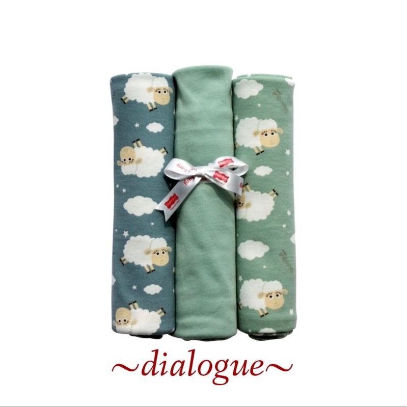 Dialogue Baby Swaddle Bedong Bayi Isi 3 Pcs DFB0163