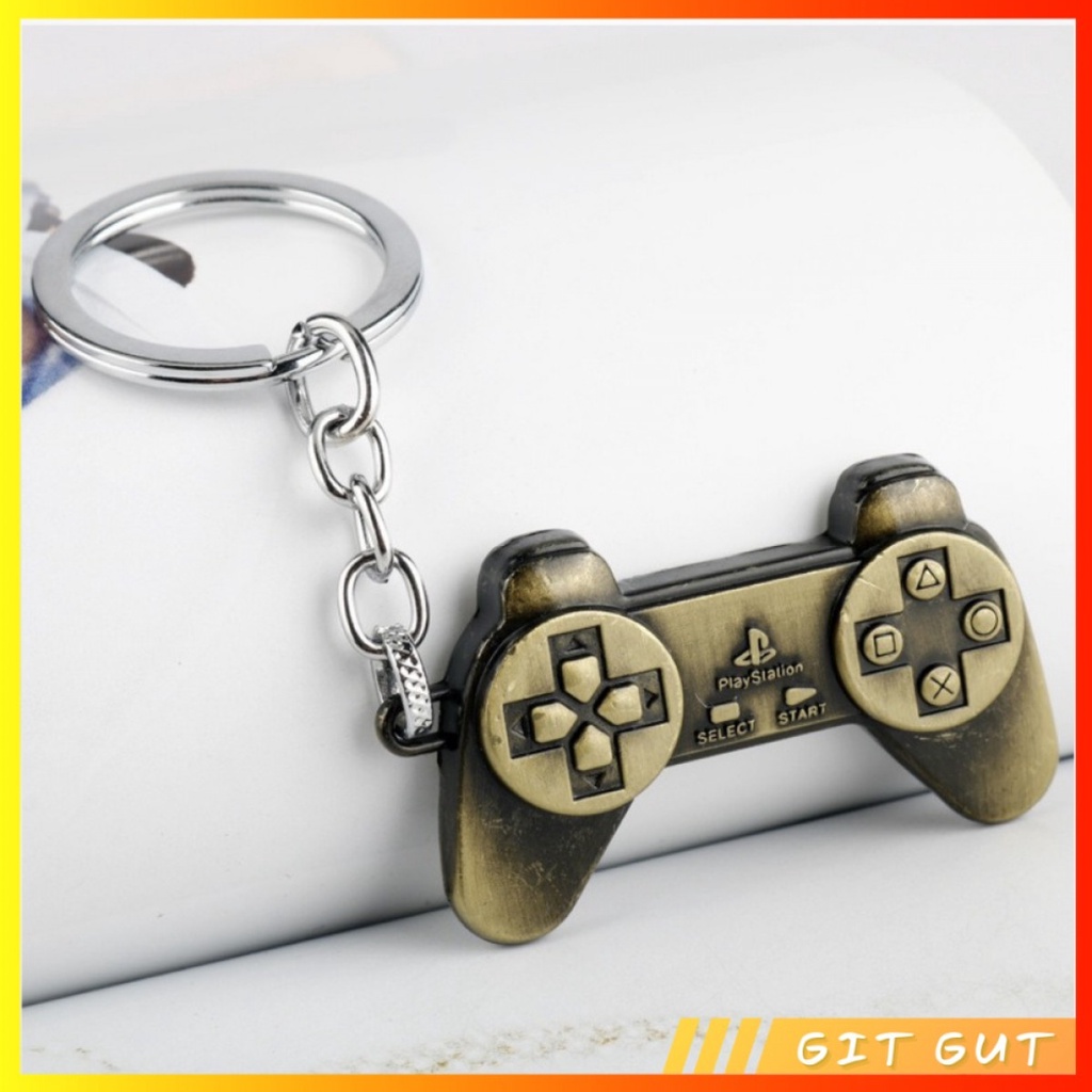 Keychain Gantungan Kunci Retro Playstation Game Controller