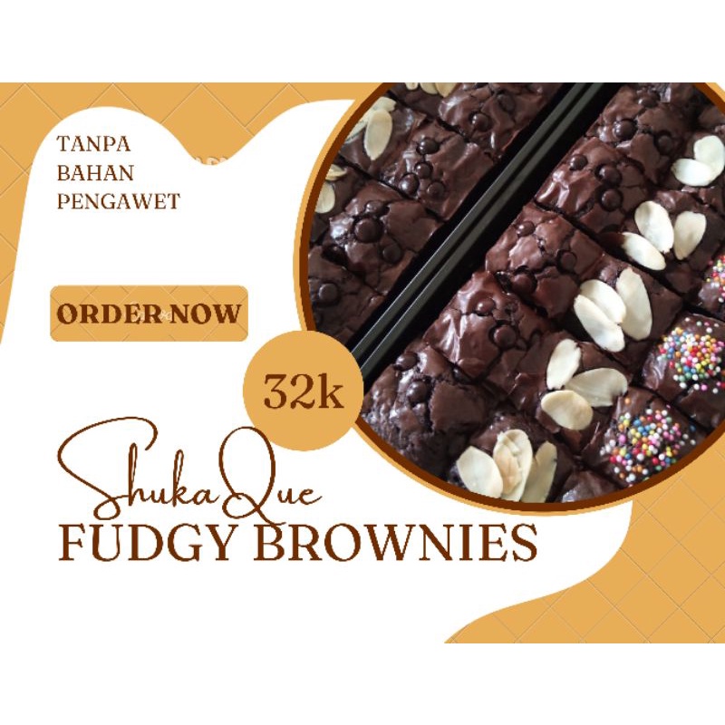 

Fudgy Brownies Shiny Crust