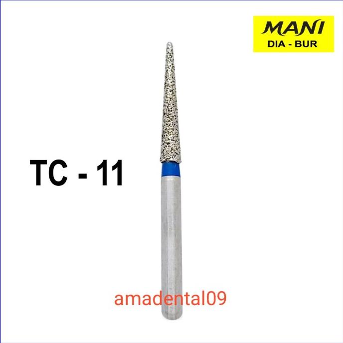MANI DIAMOND BUR TAPER COLAR TC-11