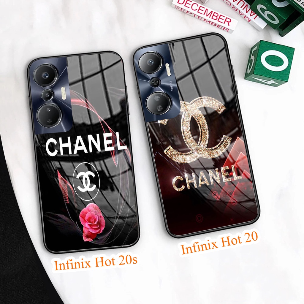 Softcase Kaca INFINIX HOT 20 HOT 20S HOT 20i - Case Handphone INFINIX HOT 20 HOT 20S HOT 20i [T10].