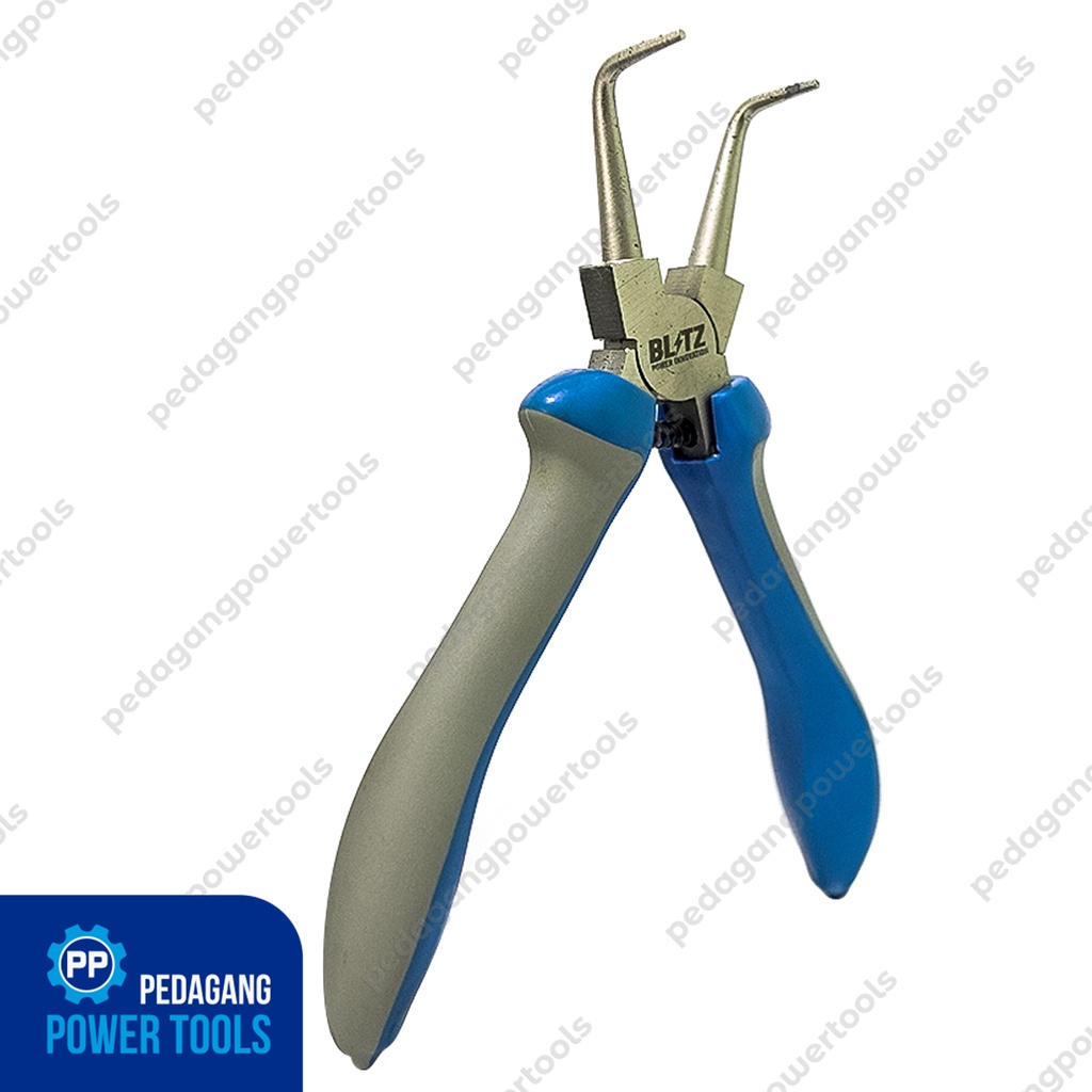 BLITZ TANG SNAP RING BENGKOK TUTUP 7&quot; CIRCLIP SPI INTERNAL BENT PLIER