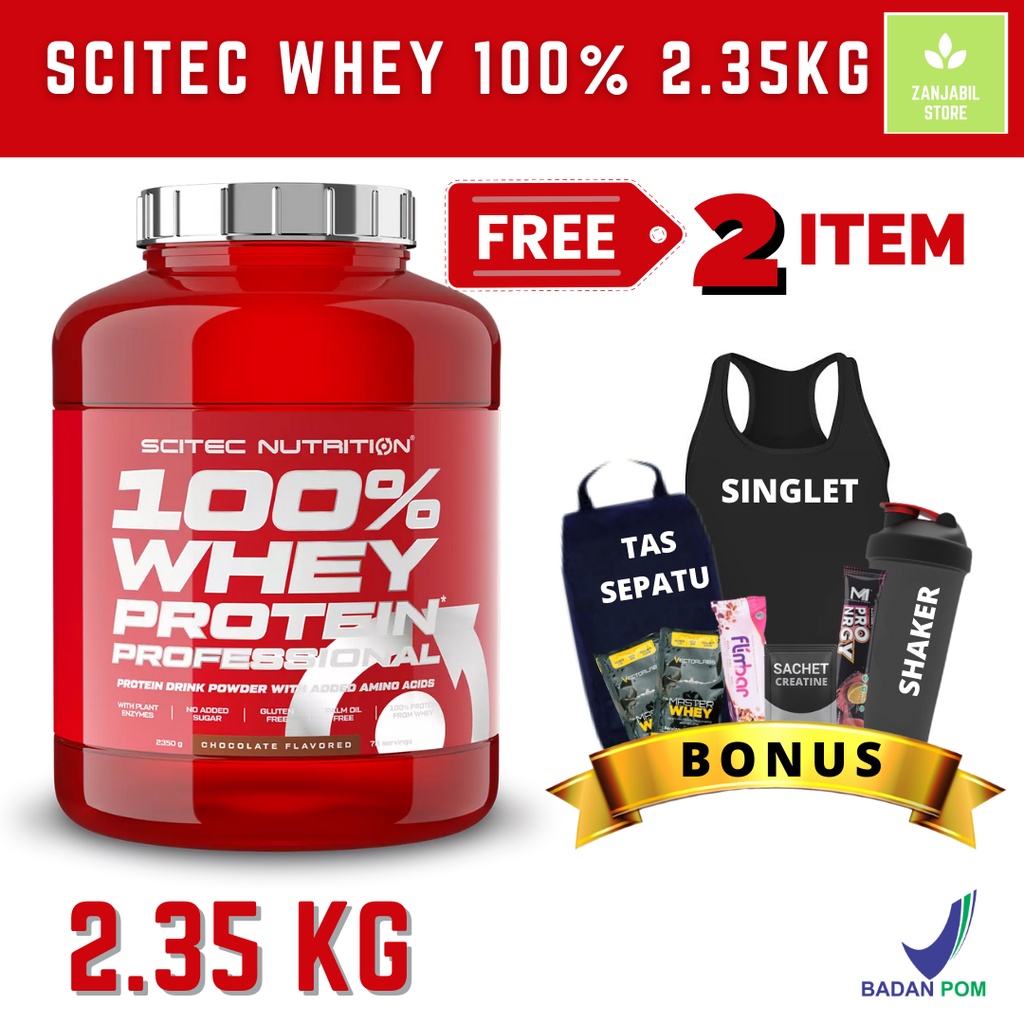 Scitec Nutrition 100% Whey Protein Professional 5.2 Lbs Whey Blend