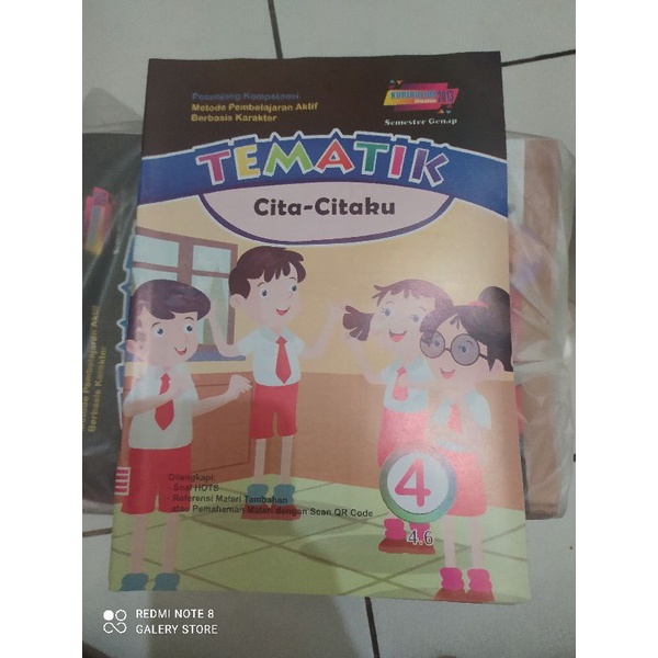 Buku Tematik LKS k13 kelas 4 semester 2 tema 6789 penerbit Swadaya murni