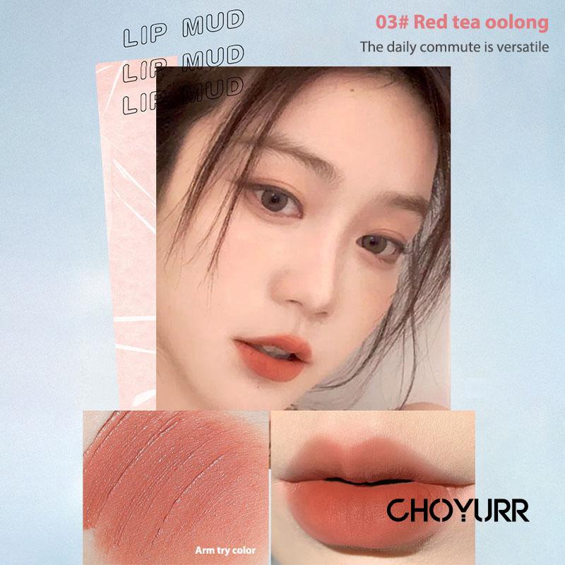 【COD】PIPL Lip Mud / Lip Clay Waterproof Lip Tint Long Lasting Mouse Lip Cream Matte Velvet Lipstick Tahan Lama Korean Import Kosmetik Bibir-CH