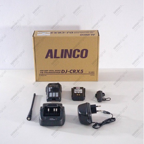 RADIO WALKIE TALKIE Handy Talky Alinco DJ-CRX5 dual band BS UHF VHF