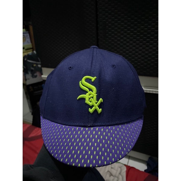 Topi MLB visor pendek second