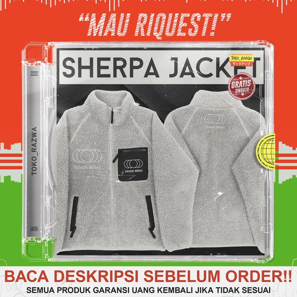 040123 - Sherpa Jacket Mockup ◖Mockup◗