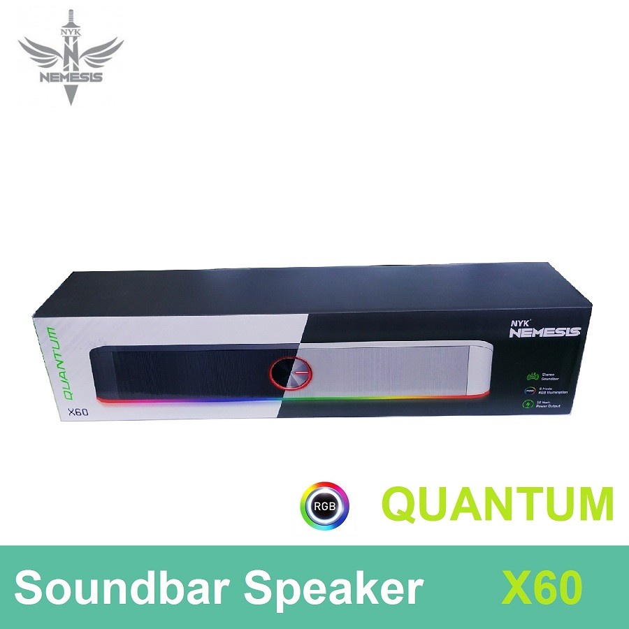 Speaker Soundbar NYK Nemesis X60 Quantum RGB