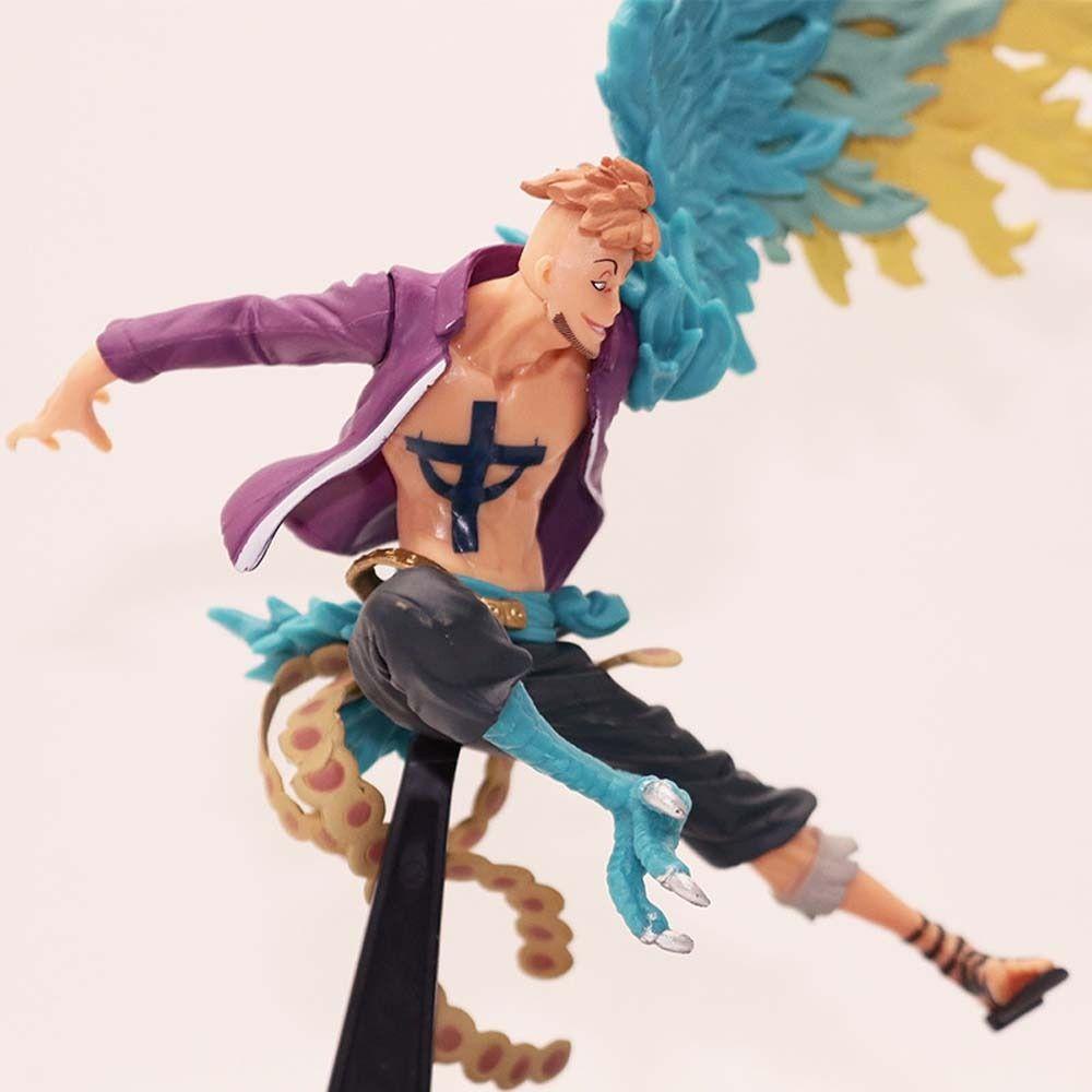 Lanfy Marco Action Figure Anime Jepang PVC Ornamen Desktop GK Manga Patung Top Battle Anime Figura Model