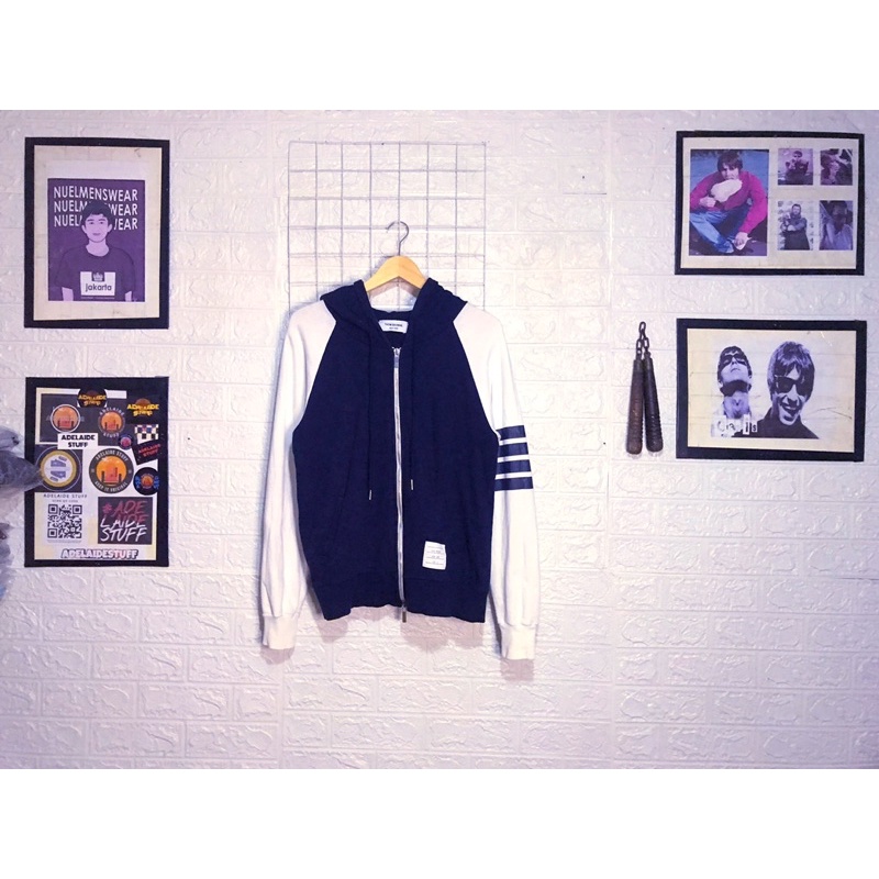 Thom Browne Zip Hoodie