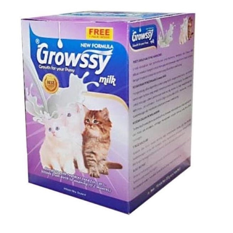 susu kucing Growssy 1 kotak