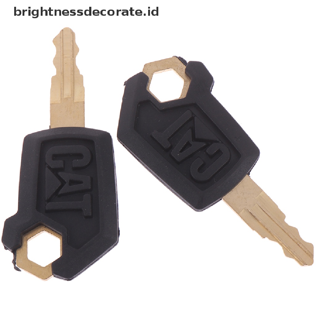 [Birth] 2pcs 5P8500 Alat Berat Ignition Loader Dozer Key Untuk Caterpillar [ID]