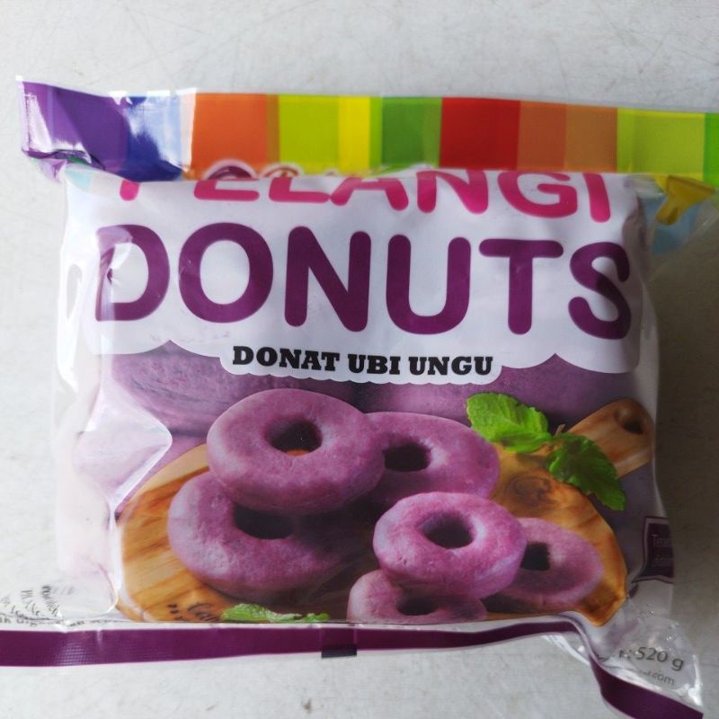 

Donat ubi ungu Jumbo isi 10 pcs donuts frozen food Pelangi DONUTS DONAT FROZEN