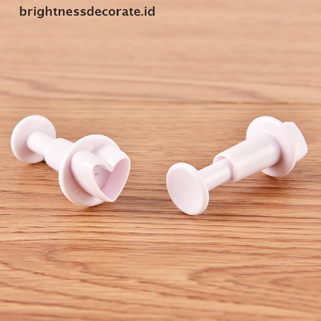 [Birth] Alat Pemotong Kue Lucu Bentuk Hati Cetakan Fondant Decorag [ID]
