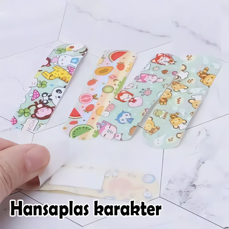 Handsaplast Karakter Plaster Luka Kartun Lucu Hansaplas Andiplas Korea
