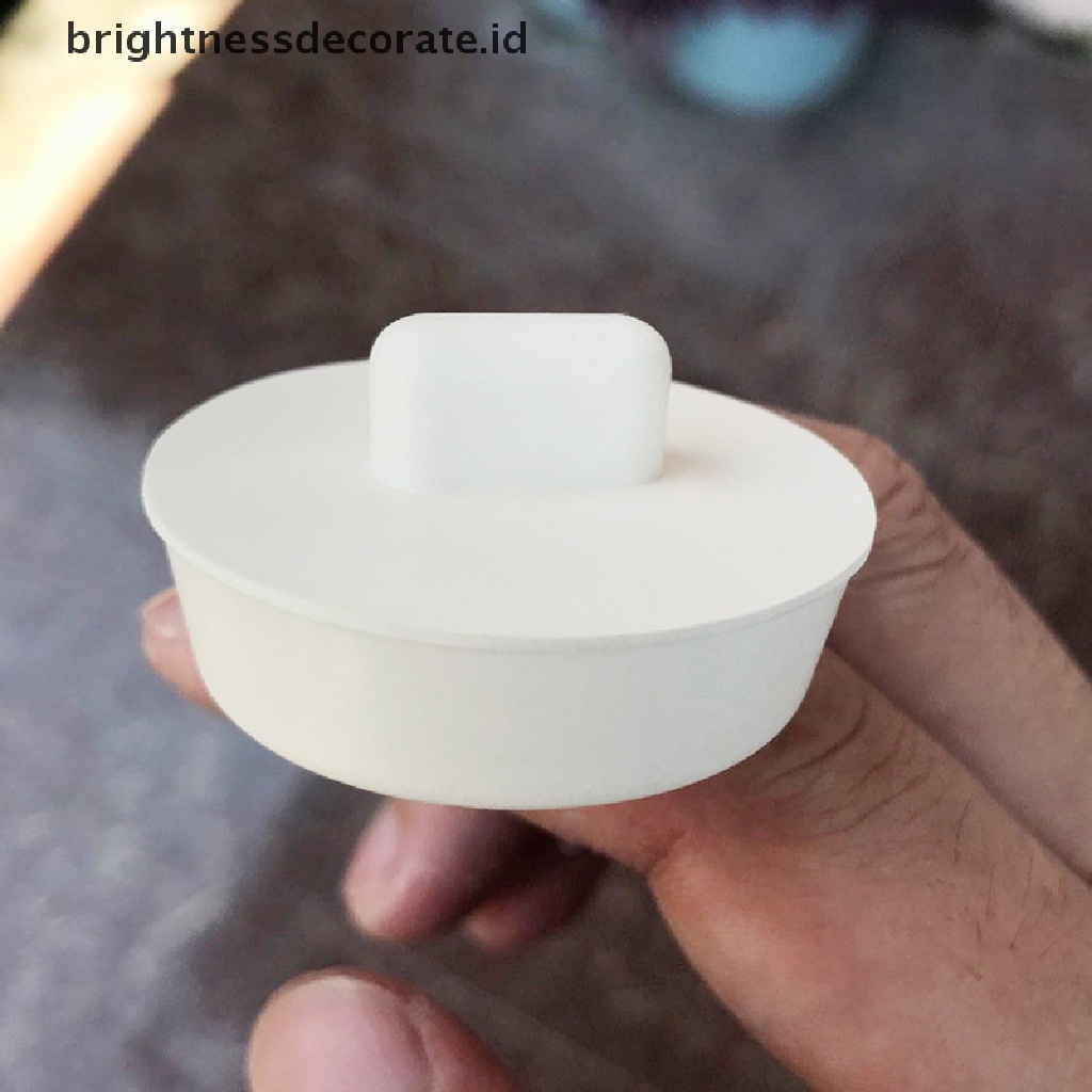 [Birth] Karet Anti Bocor Toilet Dapur Bathtub Plug Bulat Penutup Bak Mandi Wastafel Selokan [ID]