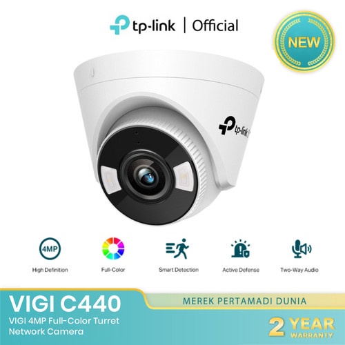 TP-LINK VIGI C440 VIGI 4MP Full-Color Turret Network Camera TP LINK