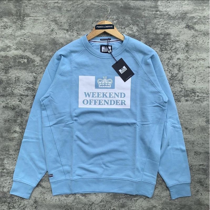 Crewneck WEEKEND OFFENDER - ‼️ORIGINAL‼️