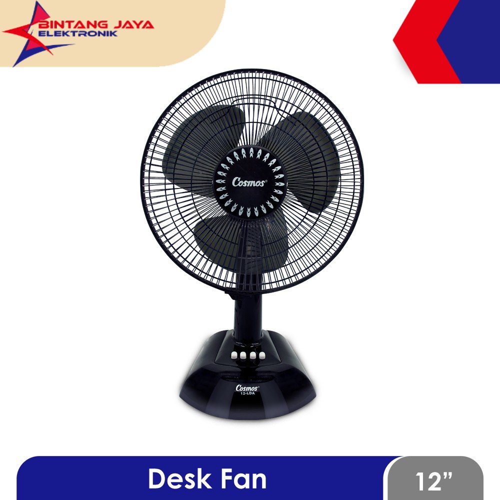 Kipas angin meja / kipas angin duduk Cosmos Kipas Angin Desk Fan 12-LDA / kipas angin duduk cosmos