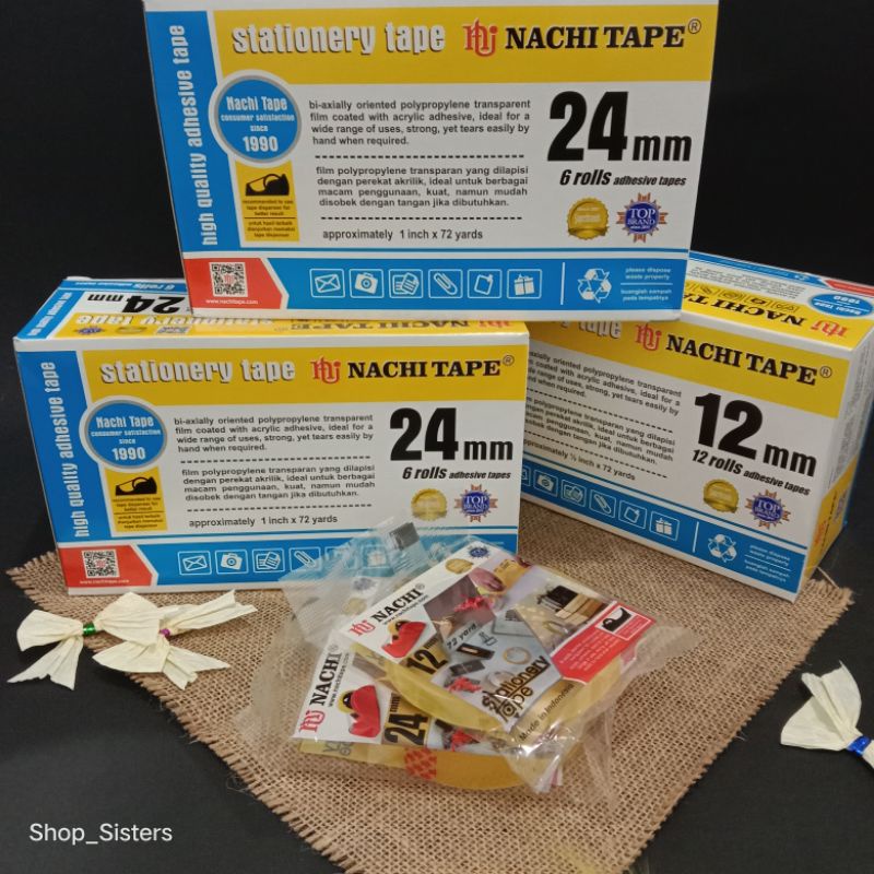 

Nachi Isolasi 12mm×72 & 24mm×72