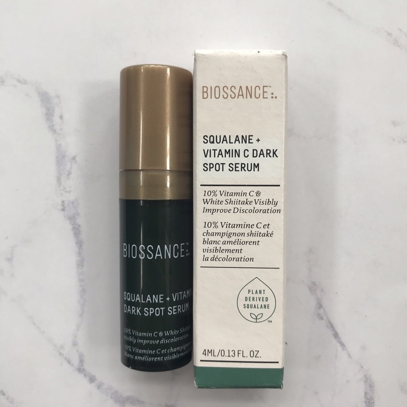 Jual Biossance Squalane Vitamin C Dark Spot Serum Mini Size Shopee