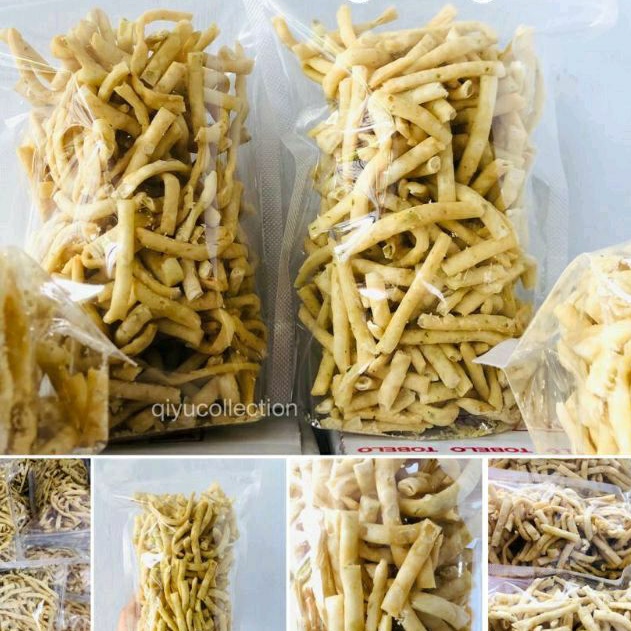 Stik Bawang Keripik Cemilan Gurih Renyah Murah 180gr