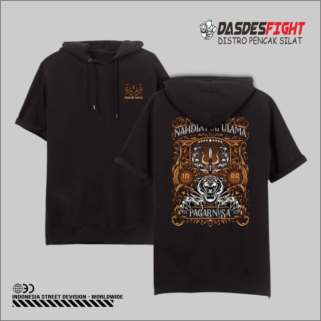 KAOS T-SHIRT HOODIE PAGAR NUSA PN PSNU ATRIBUT KEKINIAN