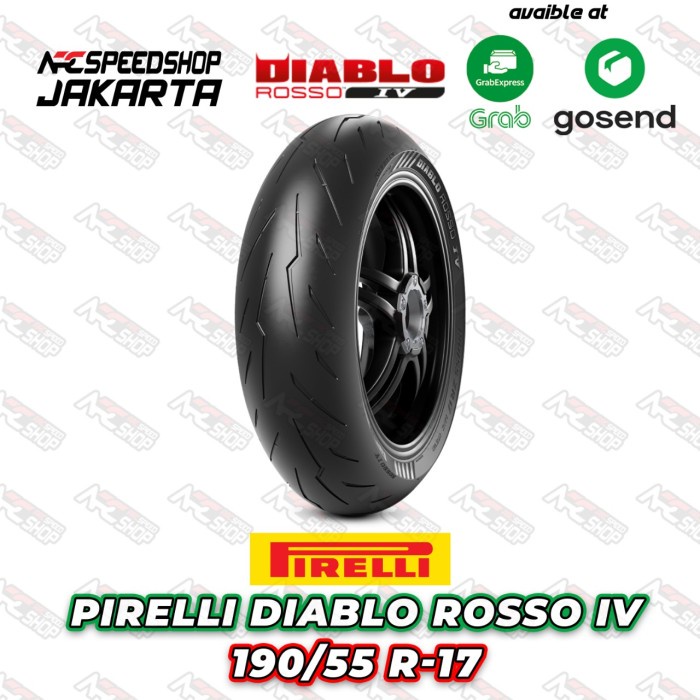 Ban Pirelli Diablo Rosso 4 190 / 55 R17 Iv #Original
