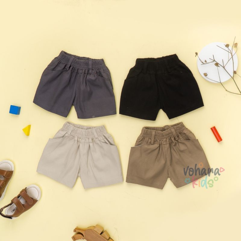 GAZU Celana Chino Baby-2 Tahun | Celana Chino bayi Premium Celana Pendek Anak Bayi Celana Chino Pendek Untuk Laki laki dan Perempuan Celana Anak Unisex
