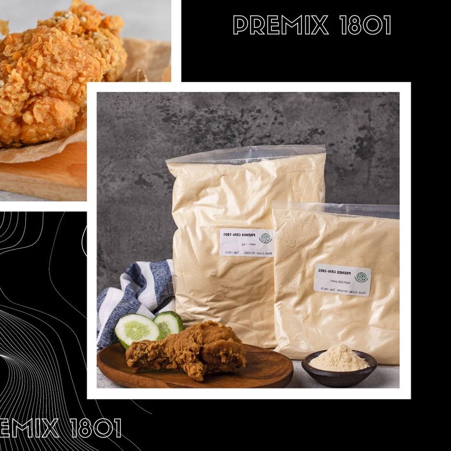 

Stok terbaru Tepung biang fried chicken / Premix 1801 / Tepung Super / 1 kg / Rasa Bintang 5 murah