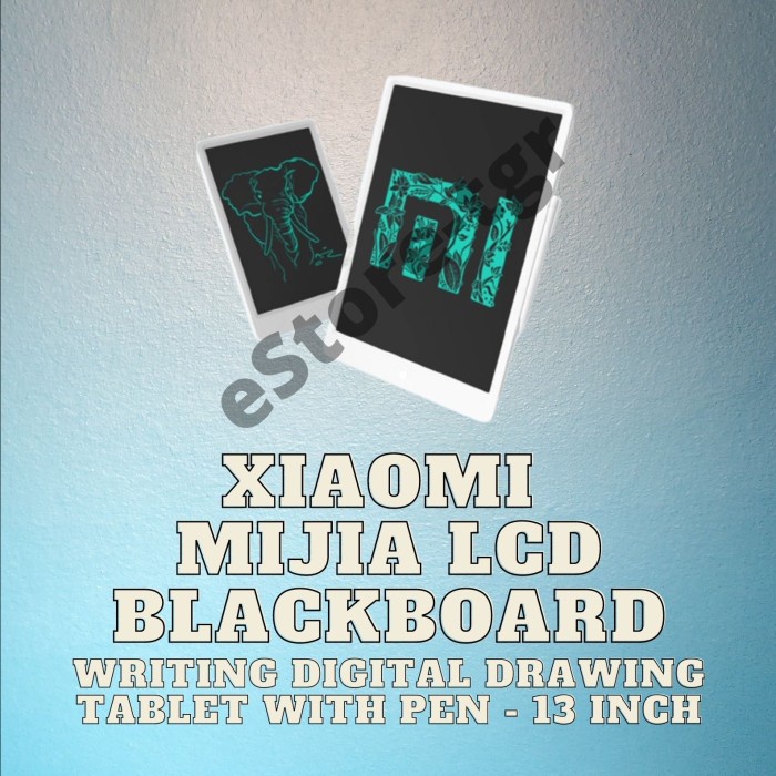 Tablet Xiaomi Mijia Lcd Blackboard Writing Digital Drawing Tablet With Pen
