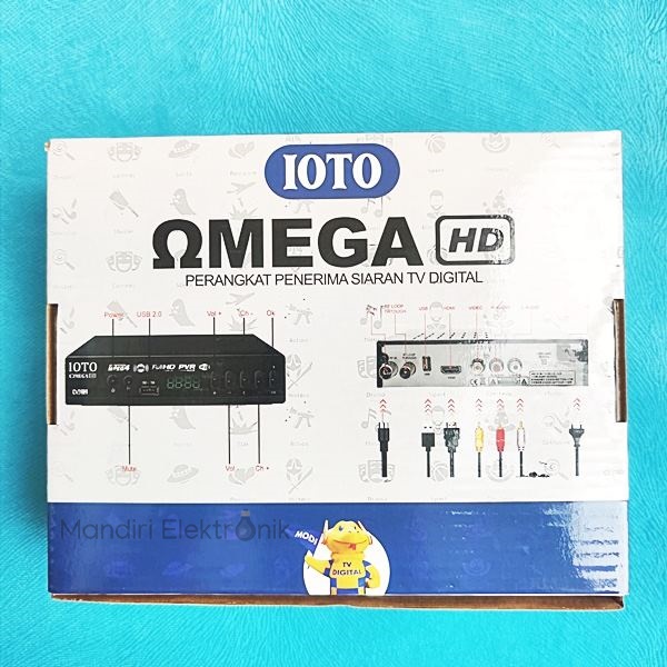 Set Top Box (STB) TV Digital DVB T-2 STB IOTO OMEGA - 4 MB STB Omega IOTO