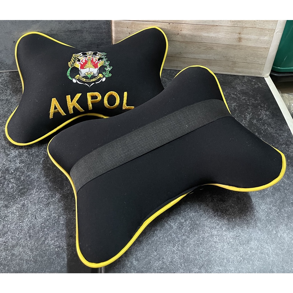 Bantal Mobil Akpol (Rastra) - Bantal Mobil Akademi Kepolis*an - Bantal Kepala Akpol