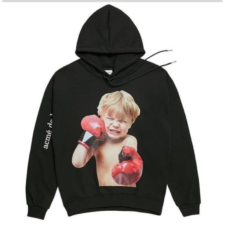 hoodie ADLV baby face black boxing second 2xused
