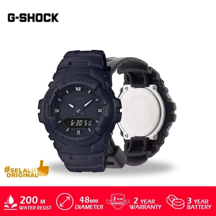 {CollectionStore} Casio G-Shock G-100BB-1ADR / G 100BB 1ADR / G100BB ORIGINAL Berkualitas