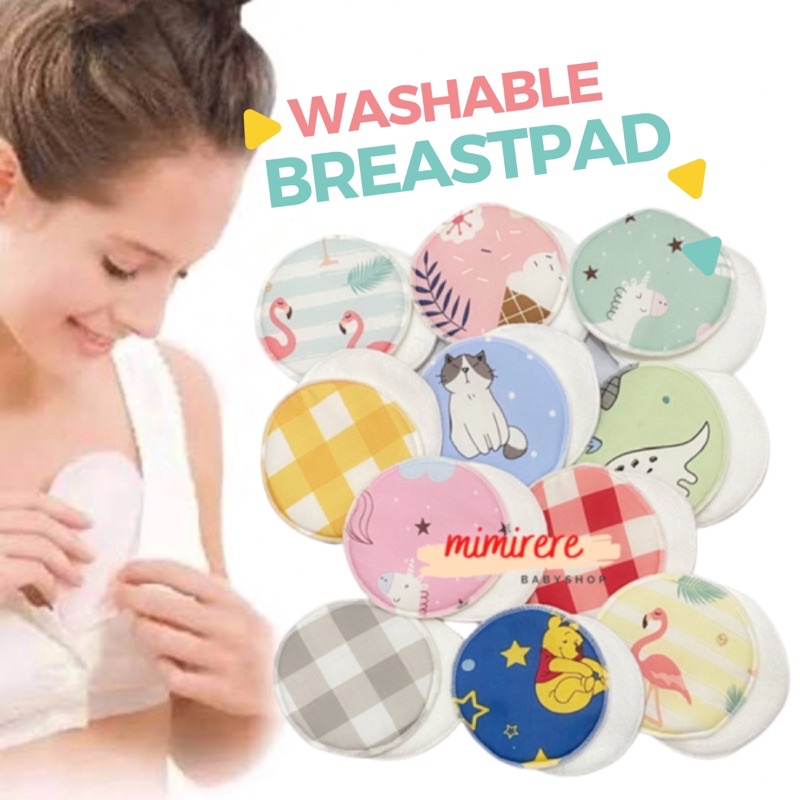 Mimirere Washable Breastpad | Breast Pad Penyerap ASI daat dicuci