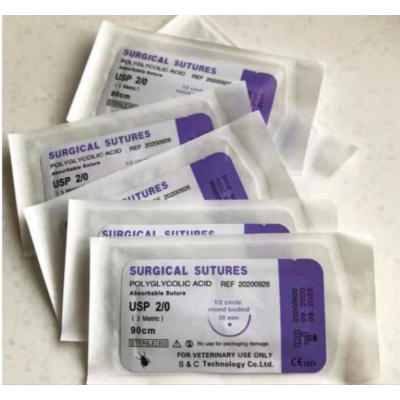 benang Polyglicolic acid (PGA)