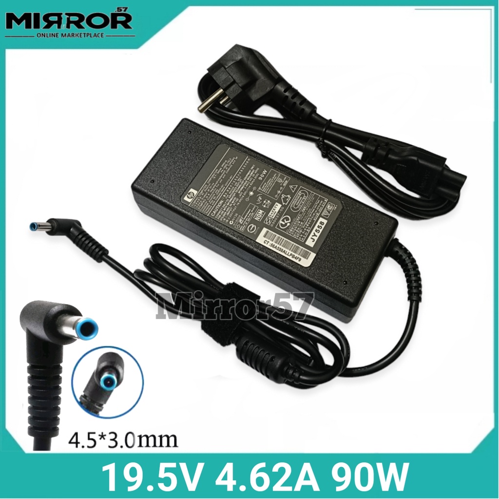 Charger Laptop HP Pavilion 11 14 15 15t 15z 17 M1 Adapter Hp 19.5V 4.62A 90W
