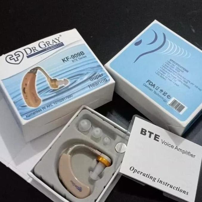 Hearing Aid (Alat Bantu Dengar) Hearing Aid Dr Gray Kf909B