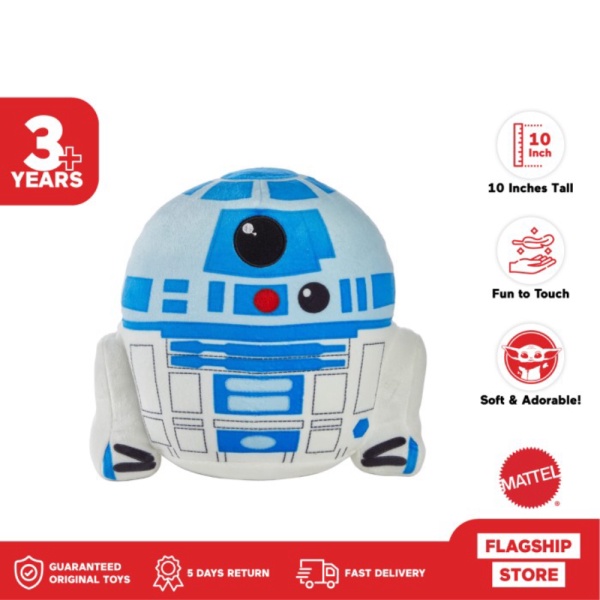 

10 Cuutopia Mainan Murah - Anak Plush Wars Star R2-D2 Boneka Unik