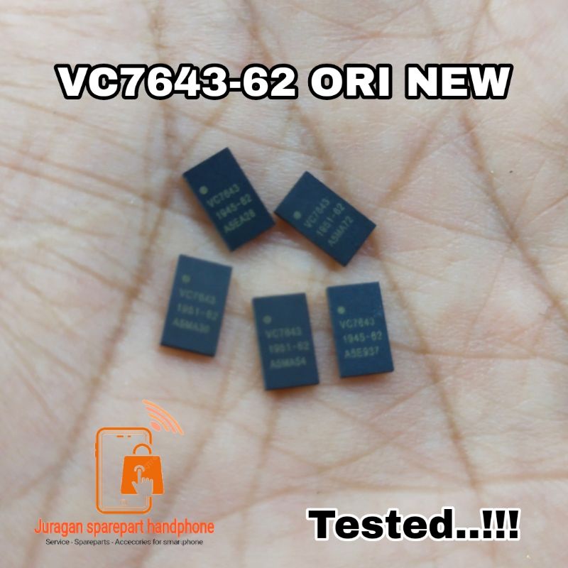 IC RF VC7643-62 ORI NEW / IC SINYAL REDMI NOTE 9 RESTART