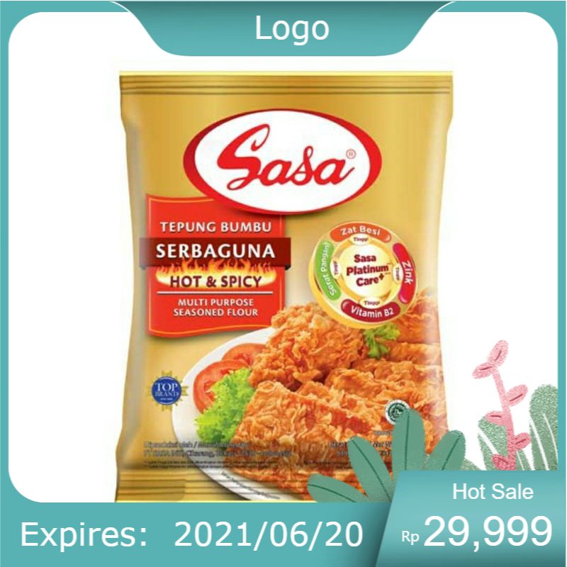 

SASA TEPUNG SERBAGUNA HOT & SPICY 250 GRAM